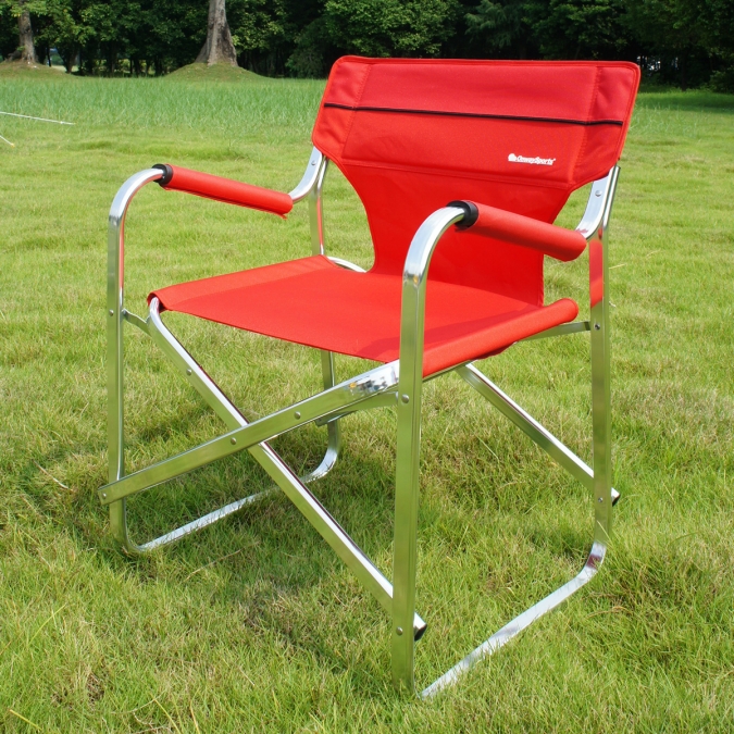 chaise de directeur pliante en aluminium de bonne conception japonaise ow-n65 