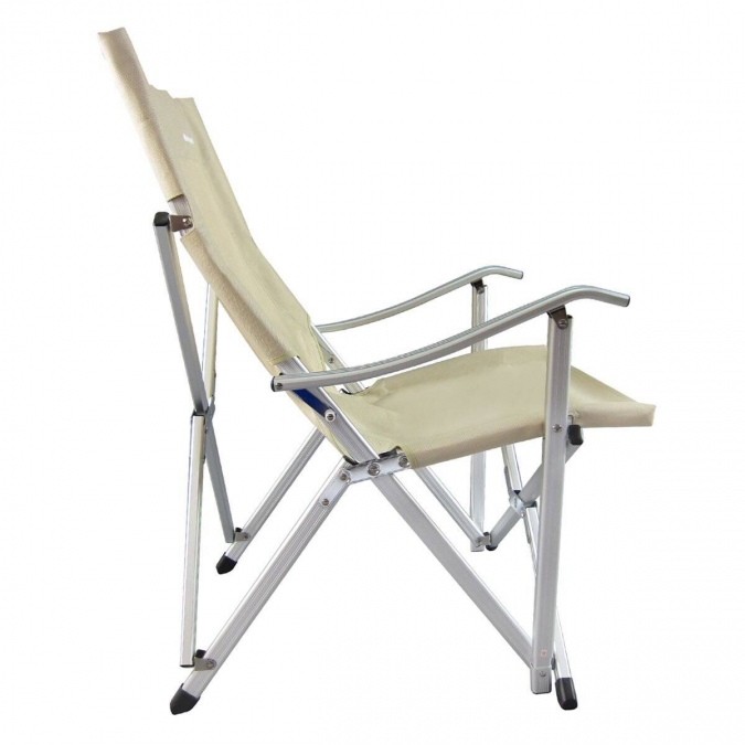 ow-72b chaise de camping pliable surdimensionnée en aluminium robuste 